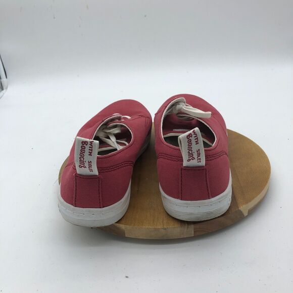 Dr Martens Callum Sneakers Womens 9 Burgundy Casual Canvas Air Wair Shoes - Picture 5 of 12
